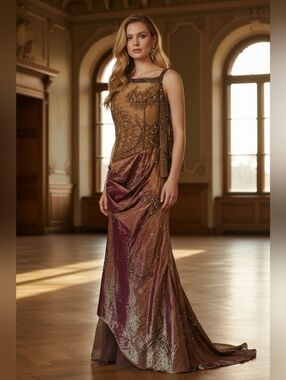 MIKE BENET FORMAL VINTAGE GOWN